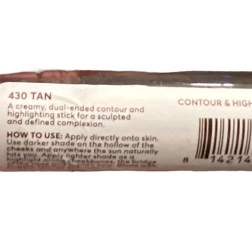 Hatch Beauty Found‎ Double-Headed Contouring and Highlight Stick #430 Tan NEW